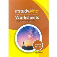 StudySync Workbook Grade 9 Units 3 + 4