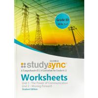 StudySync Workbook Grade 10 Units 1 + 2