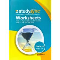 StudySync Workbook Grade 10 Units 3 + 4